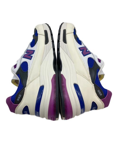 NEW BALANCE（ニューバランス）NEW BALANCE (ニューバランス) 992 ローカットスニーカー ホワイト サイズ:US9.5    Dの古着・服飾アイテム