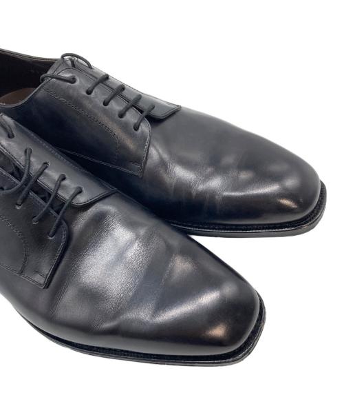 SHETLAND FOX（シェットランドフォックス）SHETLAND FOX (シェットランドフォックス) ドレスシューズ　レザーシューズ ブラック サイズ:8の古着・服飾アイテム
