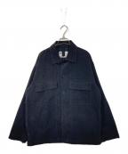 MHLマーガレットハウエル）の古着「24AW DRY COTTON NEEDLECORD SHIRT」｜ブラック