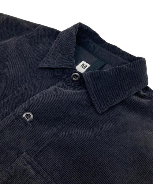 MHL（マーガレットハウエル）MHL (マーガレットハウエル) 24AW DRY COTTON NEEDLECORD SHIRT ブラック サイズ:Lの古着・服飾アイテム