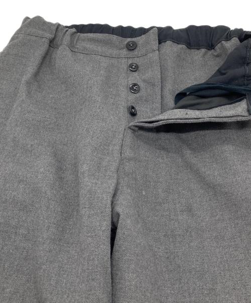 MHL（マーガレットハウエル）MHL (マーガレットハウエル) ウールワイドパンツ グレー サイズ:Mの古着・服飾アイテム