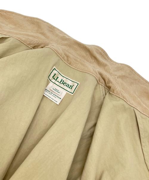 L.L.Bean（エルエルビーン）L.L.Bean (エルエルビーン) 撥水ライトキャンバス フィールドコート ベージュ サイズ:Mの古着・服飾アイテム