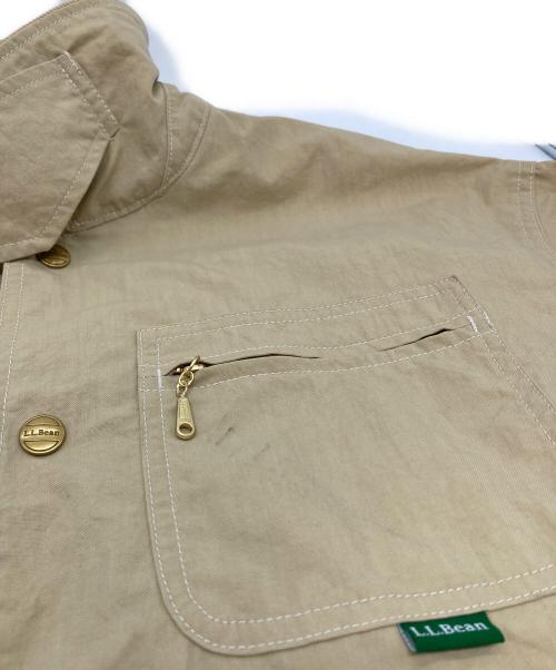 L.L.Bean（エルエルビーン）L.L.Bean (エルエルビーン) 撥水ライトキャンバス フィールドコート ベージュ サイズ:Mの古着・服飾アイテム