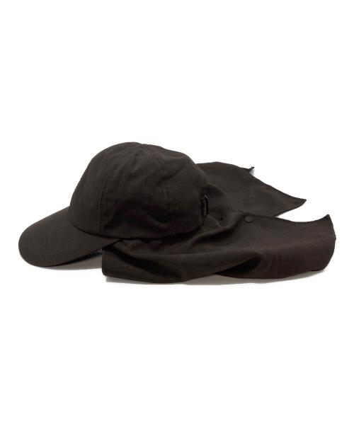 CA4LA（カシラ）CA4LA (カシラ) HUMUS 2  フラップ付キャップ　日本製 ブラウン サイズ:実寸参照の古着・服飾アイテム
