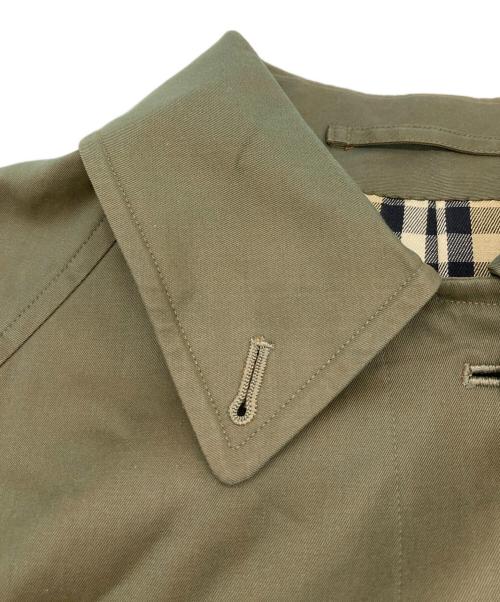 Burberry's（バーバリーズ）Burberry's (バーバリーズ) 裏地ノヴァチェックステンカラーコート 玉虫 サイズ:155（実寸参照）の古着・服飾アイテム