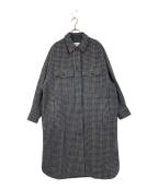 ISABEL MARANT ETOILEイザベルマランエトワール）の古着「ハウンドトゥースコート」｜グレー
