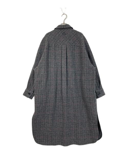 ISABEL MARANT ETOILE（イザベルマランエトワール）ISABEL MARANT ETOILE (イザベルマランエトワール) ハウンドトゥースコート グレー サイズ:実寸参照の古着・服飾アイテム