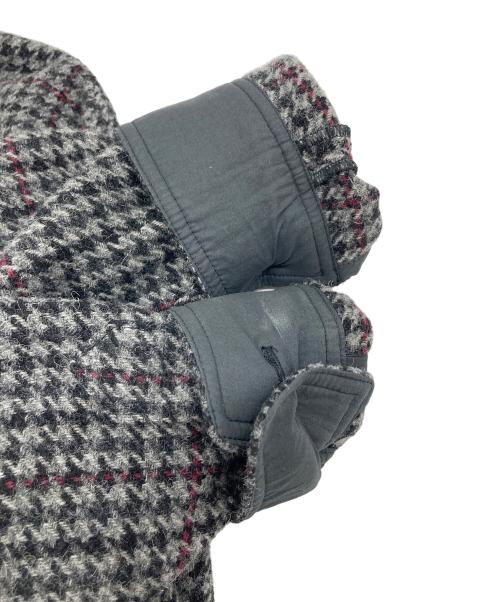 ISABEL MARANT ETOILE（イザベルマランエトワール）ISABEL MARANT ETOILE (イザベルマランエトワール) ハウンドトゥースコート グレー サイズ:実寸参照の古着・服飾アイテム