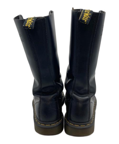 Dr.Martens（ドクターマーチン）Dr.Martens (ドクターマーチン) 14ホールブーツ　ロングブーツ ブラック サイズ:UK4の古着・服飾アイテム