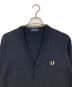 FRED PERRY (フレッドペリー) クラシック カーディガン　ウール混カーディガン ブラック サイズ:L：6000円