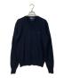 POLO RALPH LAUREN（ポロ・ラルフローレン）の古着「ロゴニット　Vネックニット　ウールニット」｜ブラック