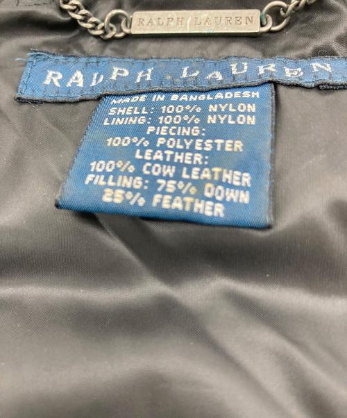 RALPH LAUREN（ラルフローレン）RALPH LAUREN (ラルフローレン) ダウンベスト ブラック サイズ:4（キッズサイズ）の古着・服飾アイテム