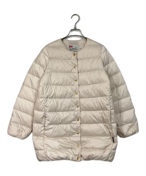 Traditional Weatherwear（トラディショナルウェザーウェア）Traditional Weatherwear (トラディショナルウェザーウェア) ARKLEY DOWN PA/金ボタンダウンコート ホワイト サイズ:34の古着・服飾アイテム