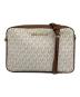 MICHAEL KORS（マイケルコース）の古着「JET SET ITEM LG EW CROSSBODY　ショルダーバッグ」｜ベージュ