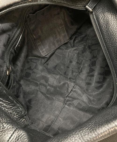 FURLA（フルラ）FURLA (フルラ) レザートートバッグ　ハンドバッグ　イタリア製 ブラック サイズ:実寸参照の古着・服飾アイテム