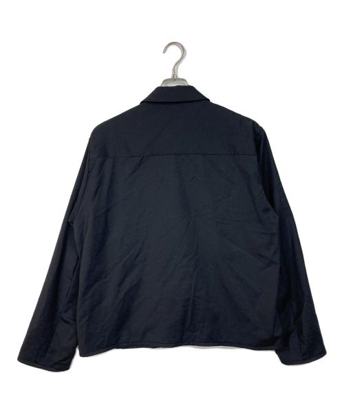 UNITED TOKYO（ユナイテッドトーキョー）UNITED TOKYO (ユナイテッドトーキョー) クリアウールシャツブルゾン ブラック サイズ:2の古着・服飾アイテム