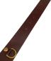 中古・古着 HUF (ハフ) FUCK IT LEATHER BELT ブラウン 未使用品：6000円