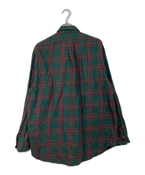 POLO RALPH LAUREN（ポロ・ラルフローレン）POLO RALPH LAUREN (ポロ・ラルフローレン) 【古着】タータンチェックチェックシャツ　 WHITFIELD グリーン サイズ:Lの古着・服飾アイテム