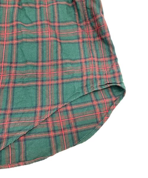 POLO RALPH LAUREN（ポロ・ラルフローレン）POLO RALPH LAUREN (ポロ・ラルフローレン) 【古着】タータンチェックチェックシャツ　 WHITFIELD グリーン サイズ:Lの古着・服飾アイテム