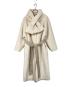 HER LIP TO（ハーリップトゥ）の古着「Faux Fur Reversible Coat  フェイクファー リバーシブル コート  ロングコート　アウター」｜ホワイト