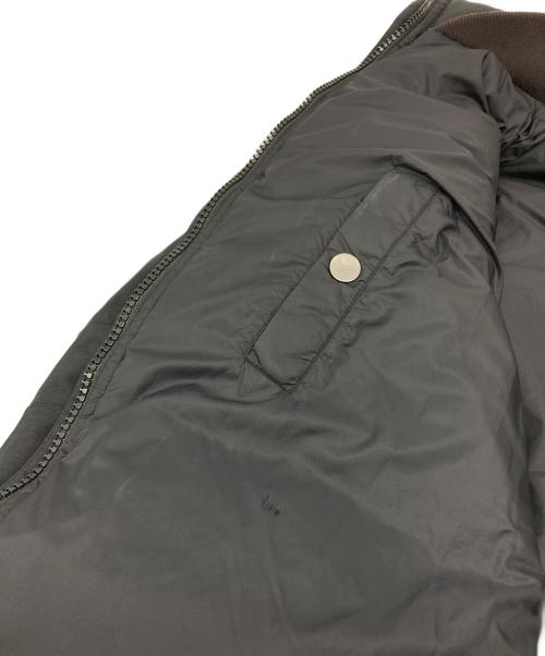 THE NORTH FACE（ザ ノース フェイス）THE NORTH FACE (ザ ノース フェイス) sacai (サカイ) 17AW BOMBER JACKET ダウンジェケット ブラック サイズ:S（アジア）の古着・服飾アイテム