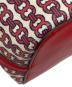 中古・古着 TORY BURCH (トリーバーチ) ジオロゴ PVC 2WAY トートバッグ　トリバーチ レッド サイズ:実寸参照：7000円