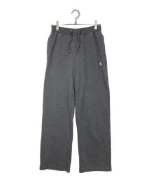 POLO RALPH LAUREN（ポロ・ラルフローレン）の古着「ワイドレッグ パンツ　スウェットパンツ」｜グレー