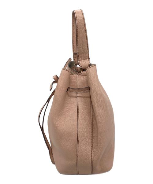 FURLA（フルラ）FURLA (フルラ) コスタンザ ハンドバッグ ベージュ サイズ:実寸参照の古着・服飾アイテム