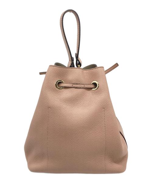 FURLA（フルラ）FURLA (フルラ) コスタンザ ハンドバッグ ベージュ サイズ:実寸参照の古着・服飾アイテム