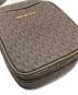 中古・古着 MICHAEL KORS (マイケルコース) JET SET TRAVEL NS チェーン クロスボディ ブラウン サイズ:実寸参照：10000円