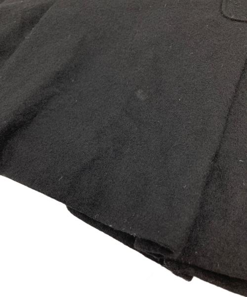 BURBERRY BLUE LABEL（バーバリー ブルー レーベル）BURBERRY BLUE LABEL (バーバリー ブルー レーベル) ホース刺繍ミニスカート　ウールプリーツスカート ブラック サイズ:Sの古着・服飾アイテム