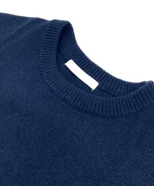 JOURNAL STANDARD relume（ジャーナルスタンダード レリューム）JOURNAL STANDARD relume (ジャーナルスタンダード レリューム) バックロゴニットプルオーバー ネイビー サイズ:FREEの古着・服飾アイテム