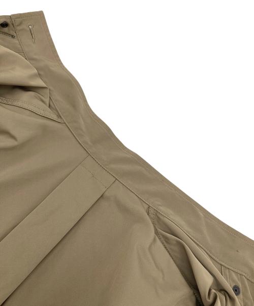 journal standard luxe（ジャーナルスタンダード ラックス）journal standard luxe (ジャーナルスタンダード ラックス) メモリーツイル モッズコート　オーバーサイズ　ビッグシルエット ベージュ サイズ:実寸参照の古着・服飾アイテム