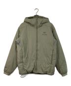 ARC'TERYXアークテリクス）の古着「ATOM AR HOODY マウンテンジャケット　ナイロンジャケット」｜カーキ
