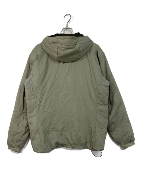 ARC'TERYX（アークテリクス）ARC'TERYX (アークテリクス) ATOM AR HOODY マウンテンジャケット　ナイロンジャケット カーキ サイズ:Lの古着・服飾アイテム