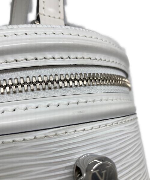 LOUIS VUITTON（ルイ ヴィトン）LOUIS VUITTON (ルイ ヴィトン) バニティバッグ　カンヌ　2018AW 伊勢丹ポップアップ限定品  フランス製 ホワイト×ブロン サイズ:実寸参照の古着・服飾アイテム