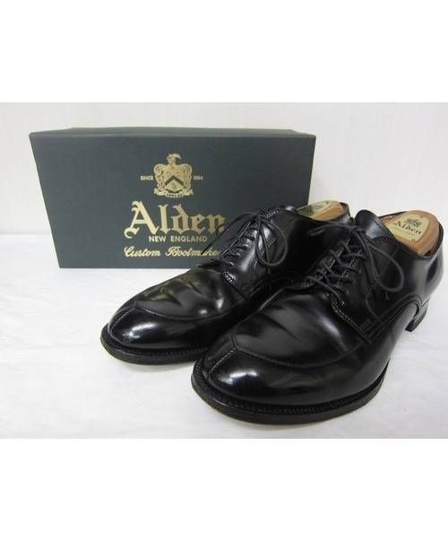 Alden（オールデン）ALDEN オールデン Vチップシューズ ブラック SIZE8 1/2（26.5cm） 54331 コードバンの古着・服飾アイテム