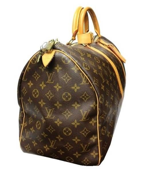 LOUIS VUITTON（ルイ ヴィトン）LOUIS VUITTON (ルイ・ヴィトン) トラベルバッグ ブラウン モノグラム M41426 FL1002 ボストンバッグ キーポル50の古着・服飾アイテム