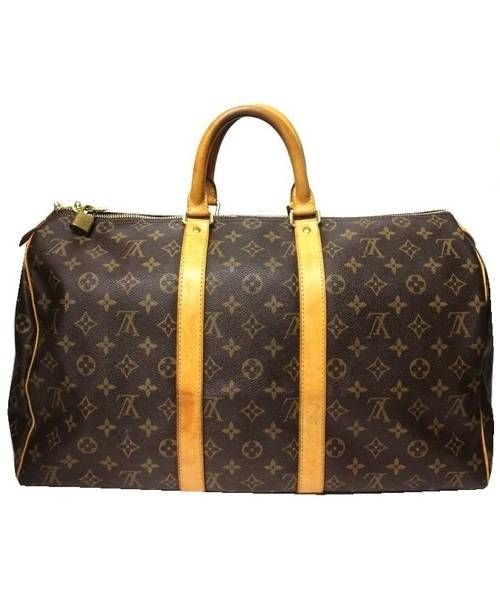 LOUIS VUITTON（ルイ ヴィトン）LOUIS VUITTON (ルイヴィトン) キーポル45 ブラウン サイズ:45 モノグラム M41428 キーポル45の古着・服飾アイテム