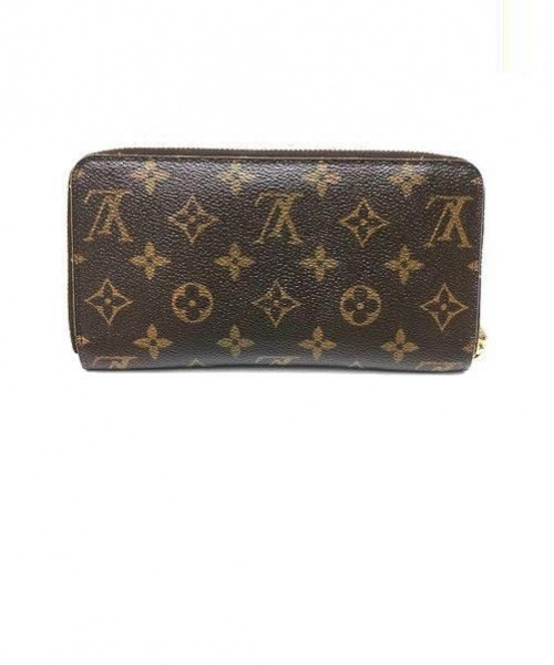 LOUIS VUITTON（ルイ ヴィトン）LOUIS VUITTON (ルイヴィトン) ジッピーウォレット ブラウン サイズ:- モノグラム M42616 CA0056の古着・服飾アイテム