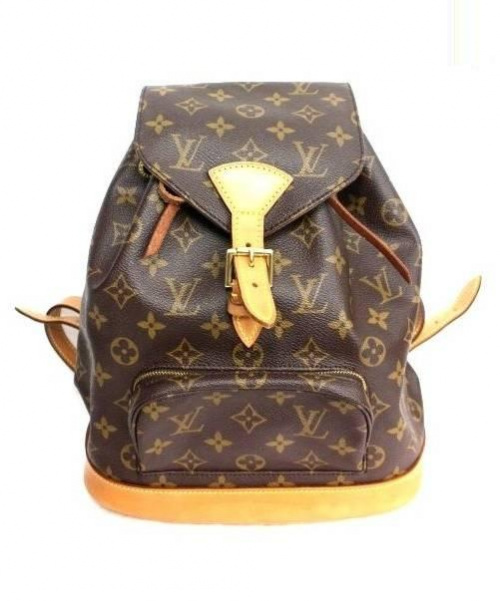 LOUIS VUITTON（ルイ ヴィトン）LOUIS VUITTON (ルイヴィトン) モンスリMM ブラウン サイズ:MM モノグラム M51136  モンスリMMの古着・服飾アイテム