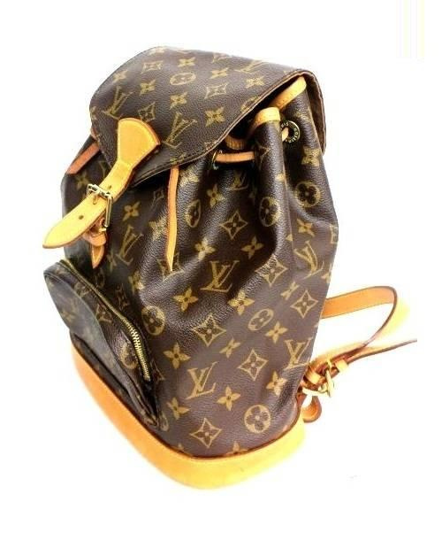 LOUIS VUITTON（ルイ ヴィトン）LOUIS VUITTON (ルイヴィトン) モンスリMM ブラウン サイズ:MM モノグラム M51136  モンスリMMの古着・服飾アイテム
