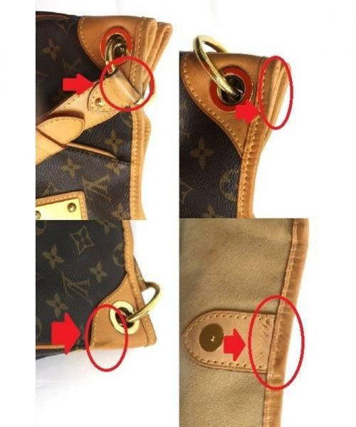 LOUIS VUITTON（ルイ ヴィトン）LOUIS VUITTON (ルイヴィトン) ガリエラPM ブラウン サイズ:PM ガリエラPM M56382 FL1068の古着・服飾アイテム