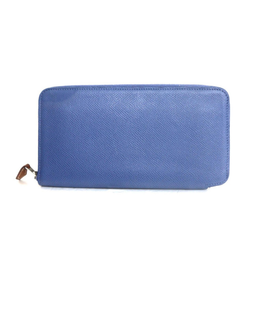HERMES（エルメス）HERMES (エルメス) Silk’in Classic wallet ブルー サイズ:表記なし 075188CK-AA C TS 001の古着・服飾アイテム