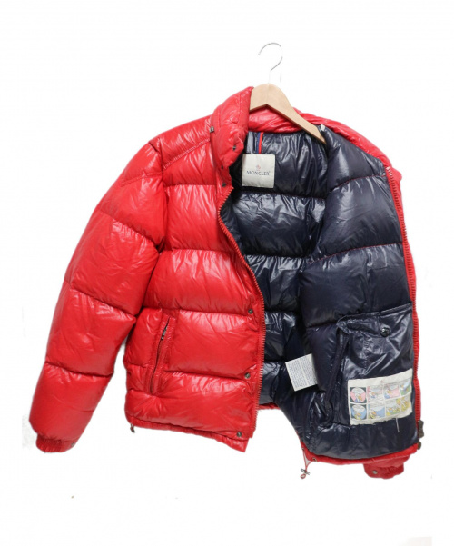 MONCLER（モンクレール）MONCLER (モンクレール) エバーダウンジャケット レッド サイズ:2 EVERの古着・服飾アイテム