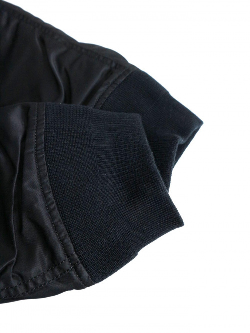 sacai（サカイ）sacai (サカイ) オーバーサイズボンバージャケット ブラック サイズ:3 17-01377M　 17AW ランウェイモデルの古着・服飾アイテム
