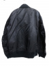 sacai (サカイ) オーバーサイズボンバージャケット ブラック サイズ:3 17-01377M　 17AW ランウェイモデル：39800円