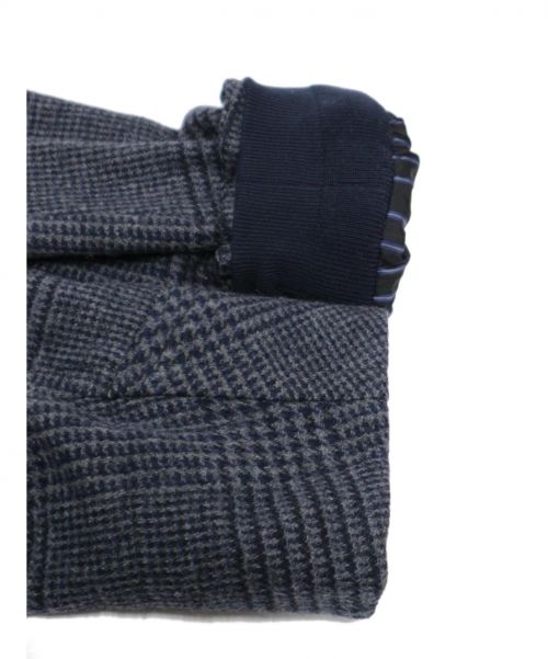 sacai（サカイ）sacai (サカイ) グレンチェックブルゾン グレー サイズ:4 未使用品  18-01806M 18AWの古着・服飾アイテム