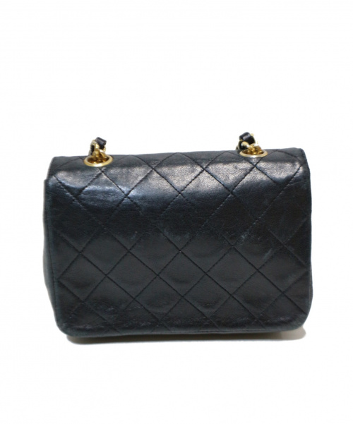 CHANEL（シャネル）CHANEL (シャネル) ショルダーバッグ ブラック サイズ:下記参照 1430037　ミニミニマトラッセ　フランス製の古着・服飾アイテム
