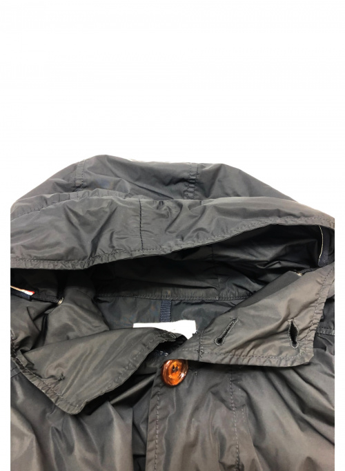 MONCLER（モンクレール）MONCLER (モンクレール) ナイロンモッズコート ネイビー サイズ:2  LACROIXの古着・服飾アイテム